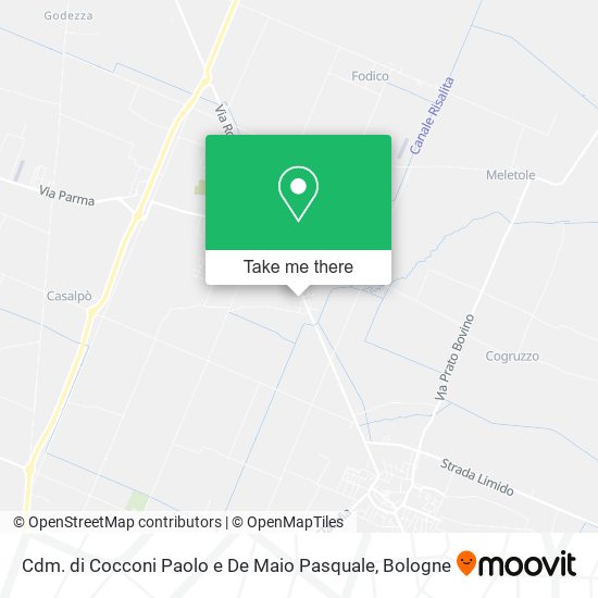 Cdm. di Cocconi Paolo e De Maio Pasquale map