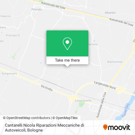 Cantarelli Nicola Riparazioni Meccaniche di Autoveicoli map