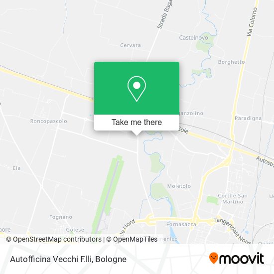 Autofficina Vecchi F.lli map