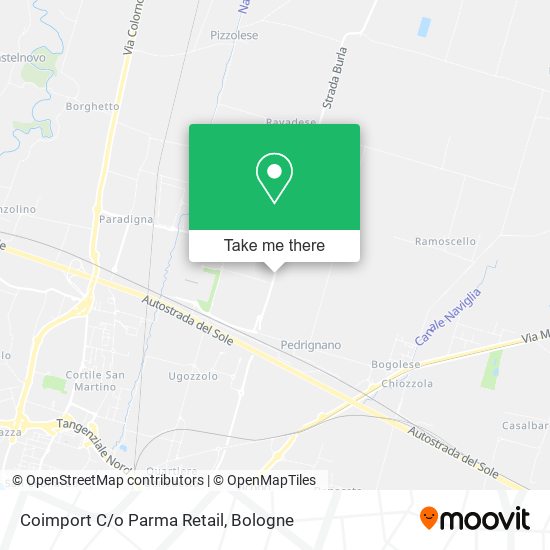 Coimport C/o Parma Retail map
