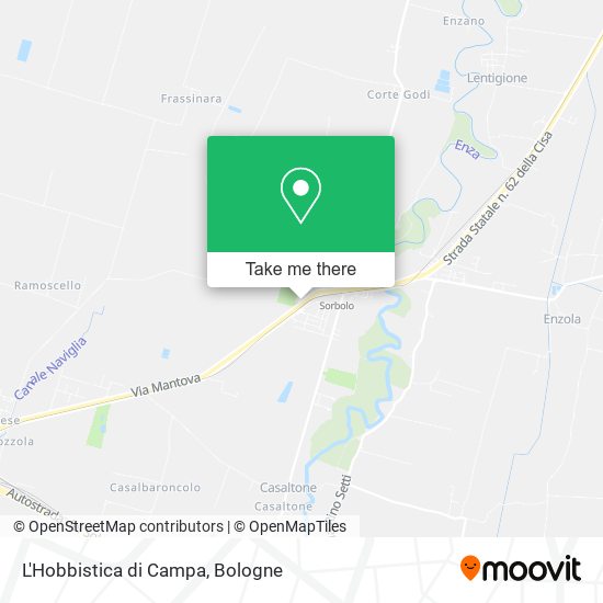 L'Hobbistica di Campa map