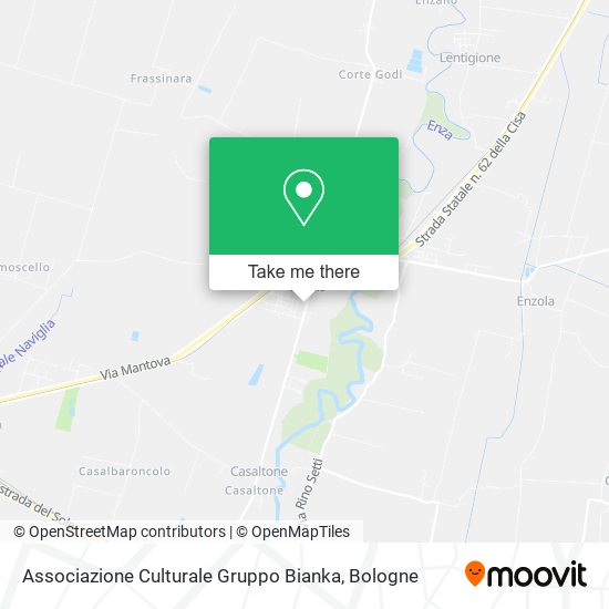 Associazione Culturale Gruppo Bianka map