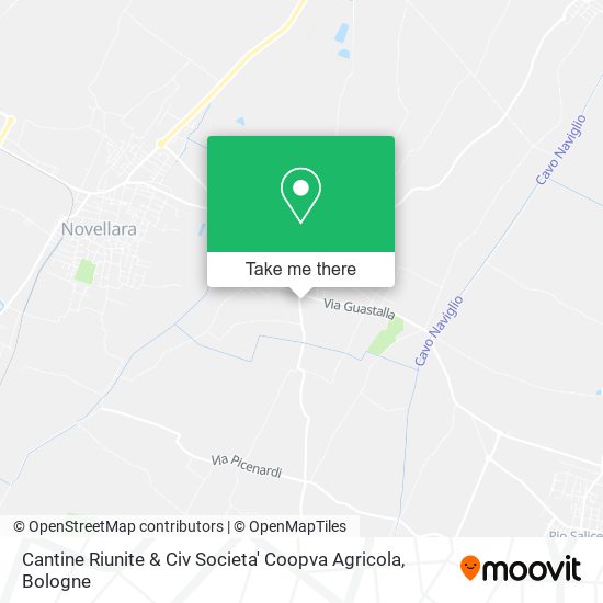 Cantine Riunite & Civ Societa' Coopva Agricola map