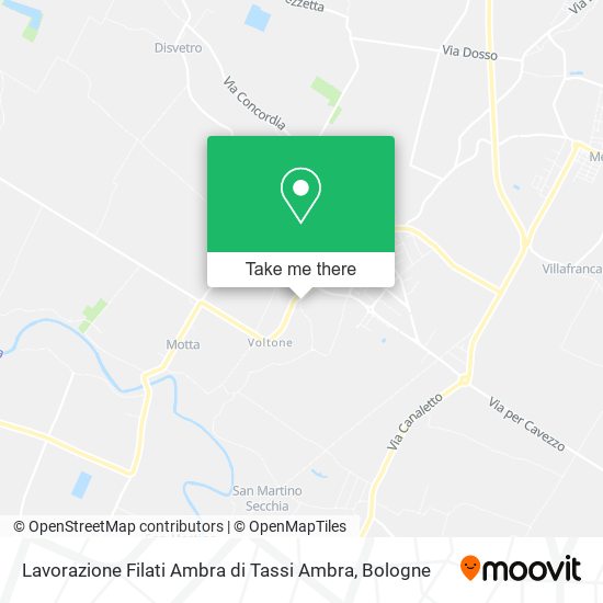 Lavorazione Filati Ambra di Tassi Ambra map