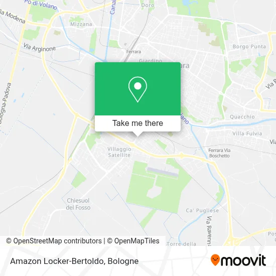 Amazon Locker-Bertoldo map