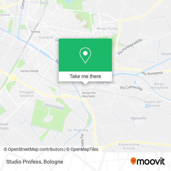 Studio Profess map