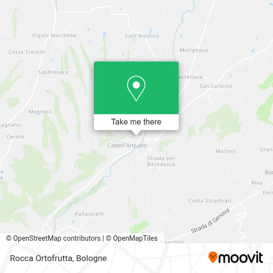 Rocca Ortofrutta map