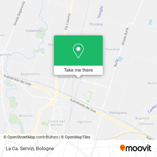 La Ca. Servizi map