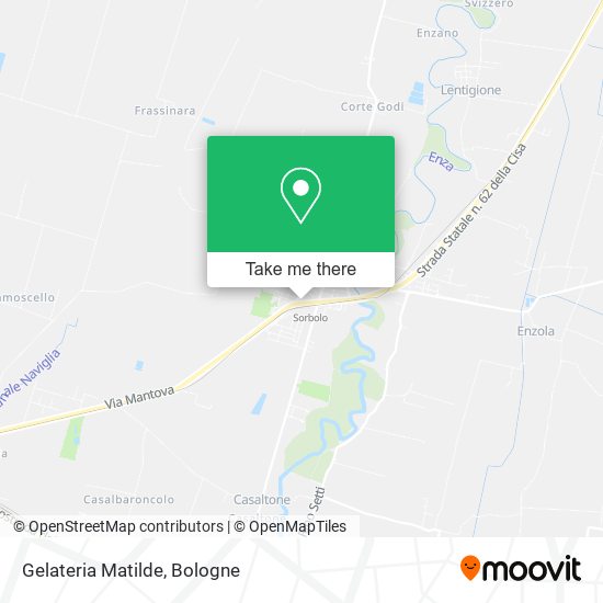 Gelateria Matilde map