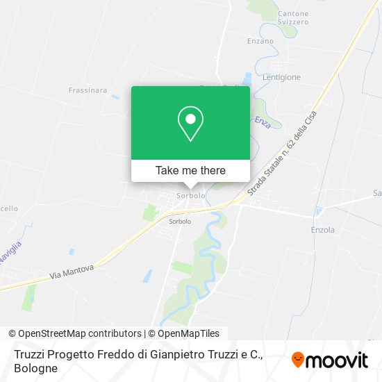 Truzzi Progetto Freddo di Gianpietro Truzzi e C. map
