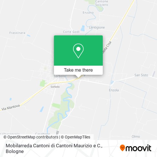 Mobilarreda Cantoni di Cantoni Maurizio e C. map