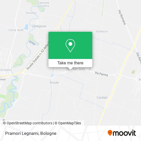 Pramori Legnami map
