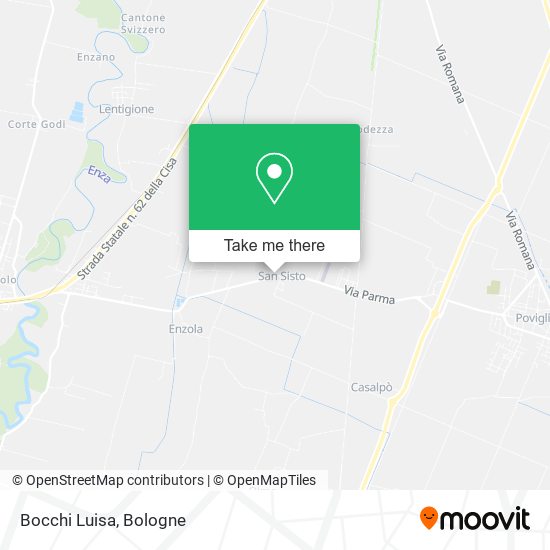 Bocchi Luisa map