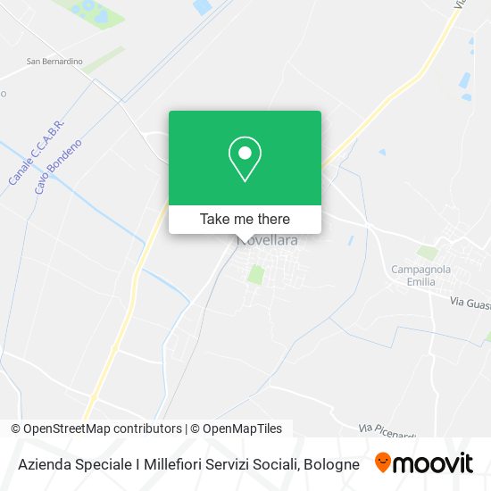 Azienda Speciale I Millefiori Servizi Sociali map