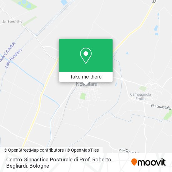 Centro Ginnastica Posturale di Prof. Roberto Begliardi map
