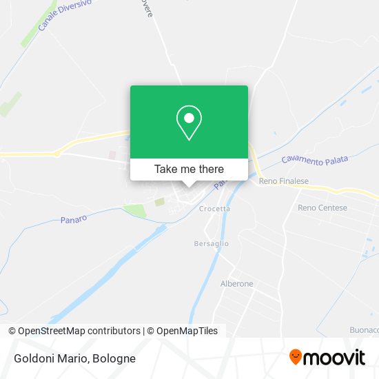 Goldoni Mario map
