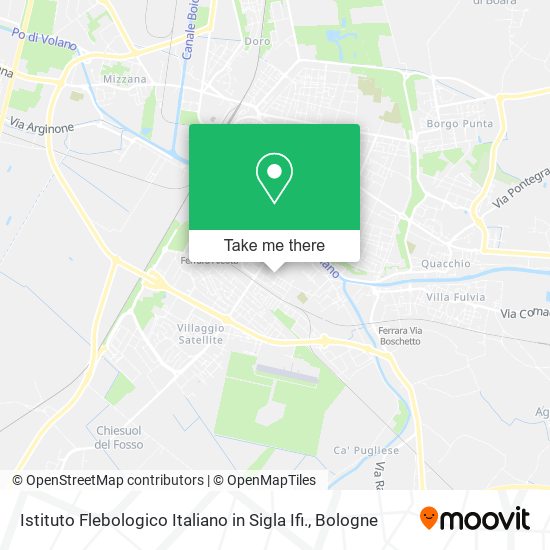 Istituto Flebologico Italiano in Sigla Ifi. map