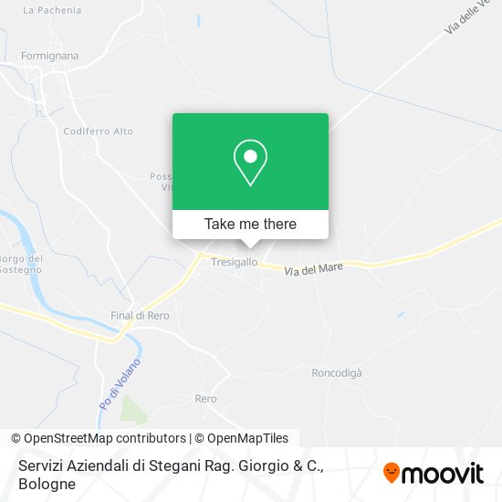 Servizi Aziendali di Stegani Rag. Giorgio & C. map