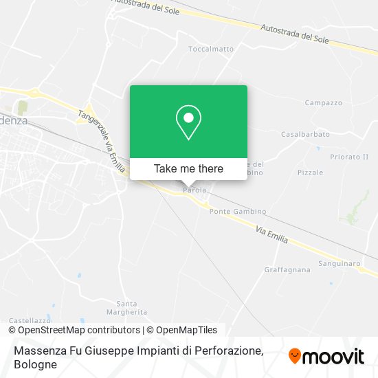 Massenza Fu Giuseppe Impianti di Perforazione map