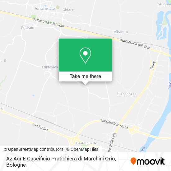 Az.Agr.E Caseificio Pratichiera di Marchini Orio map