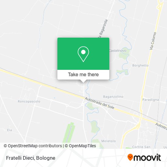 Fratelli Dieci map