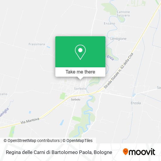 Regina delle Carni di Bartolomeo Paola map