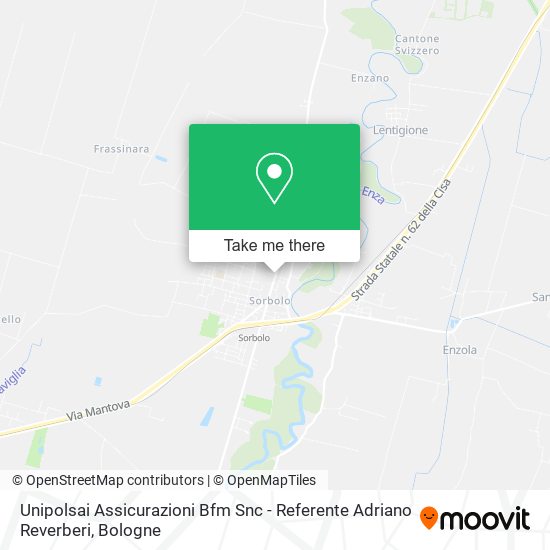 Unipolsai Assicurazioni Bfm Snc - Referente Adriano Reverberi map
