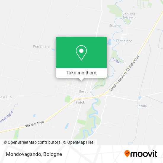 Mondovagando map