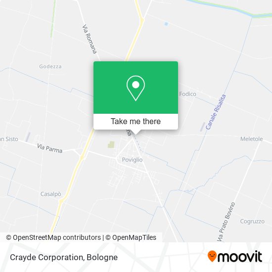 Crayde Corporation map