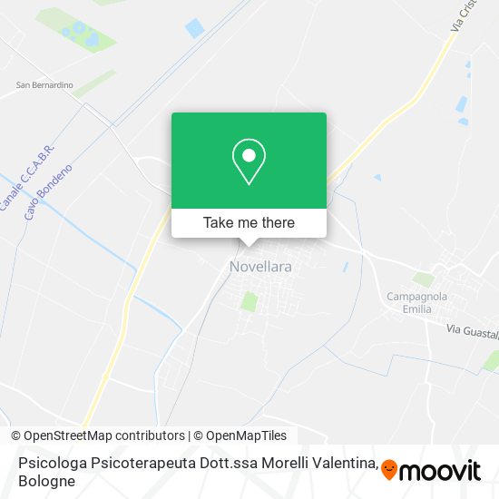 Psicologa Psicoterapeuta Dott.ssa Morelli Valentina map