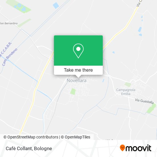 Cafè Collant map