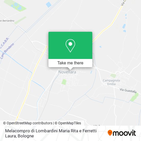 Melacompro di Lombardini Maria Rita e Ferretti Laura map