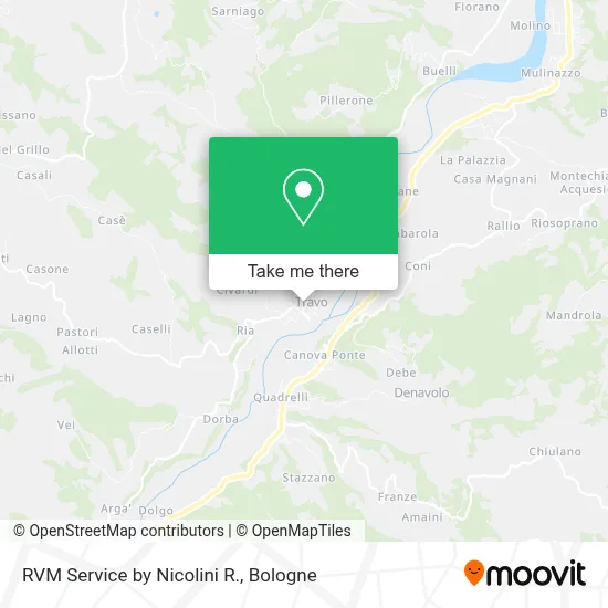 RVM Service by Nicolini R. map