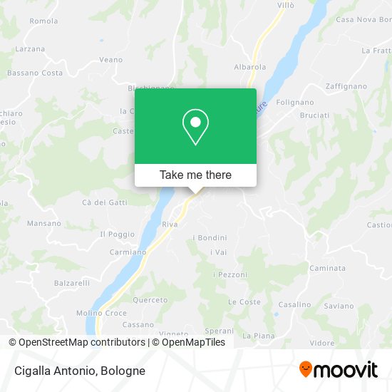 Cigalla Antonio map