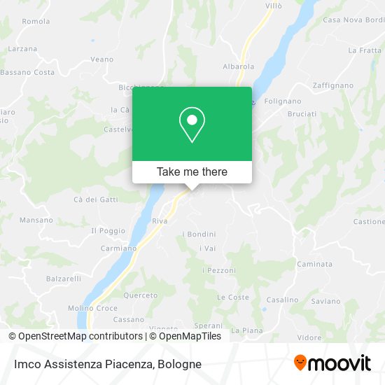 Imco Assistenza Piacenza map