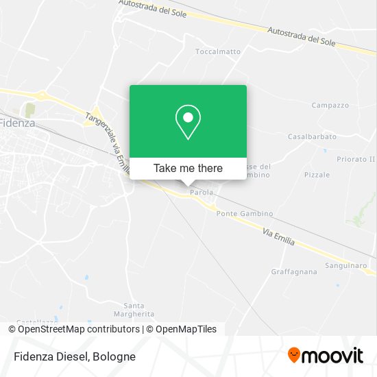 Fidenza Diesel map