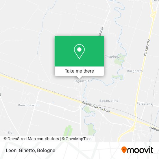 Leoni Ginetto map