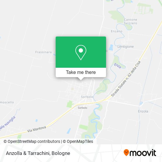 Anzolla & Tarrachini map