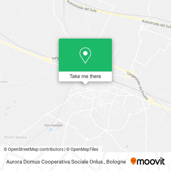 Aurora Domus Cooperativa Sociale Onlus. map