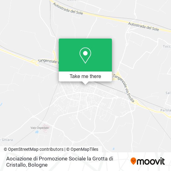 Aociazione di Promozione Sociale la Grotta di Cristallo map