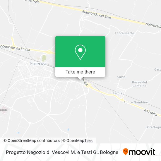 Progetto Negozio di Vescovi M. e Testi G. map
