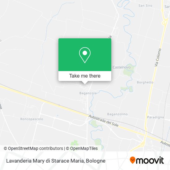 Lavanderia Mary di Starace Maria map