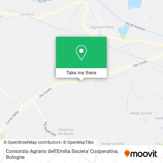 Consorzio Agrario dell'Emilia Societa' Cooperativa map