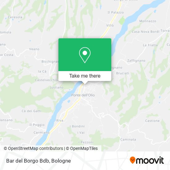 Bar del Borgo Bdb map