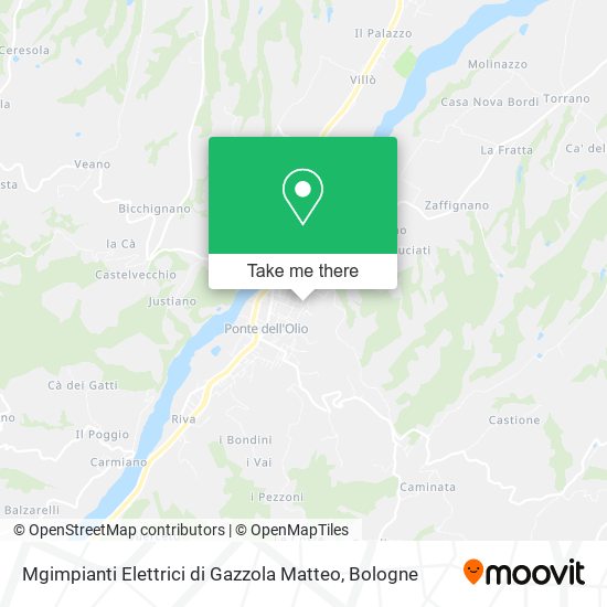 Mgimpianti Elettrici di Gazzola Matteo map