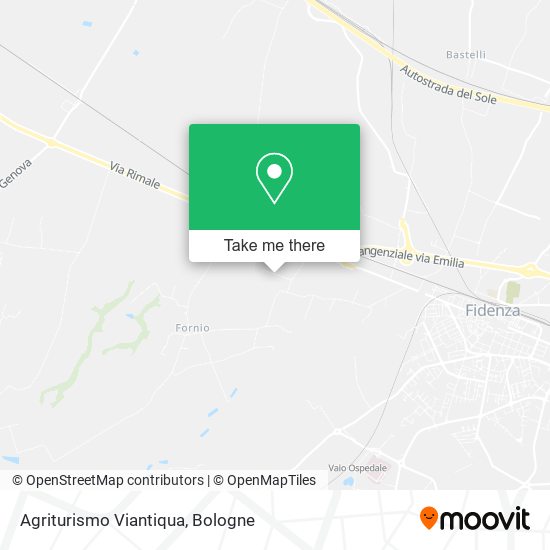 Agriturismo Viantiqua map