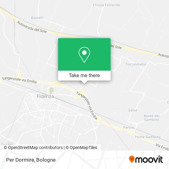 Per Dormire map