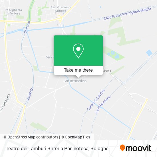 Teatro dei Tamburi Birreria Paninoteca map