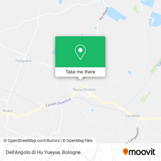 Dell'Angolo di Hu Yueyue map