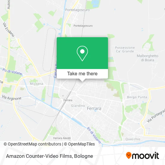 Amazon Counter-Video Films map